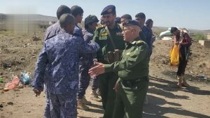 زيارات لقيادات أمنية للمرابطين في النقاط الأمنية بالضالع