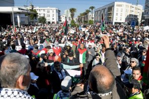 مسيرات ووقفات تضامنية في البرتغال دعمًا لفلسطين ورفضا للتهجير القسري