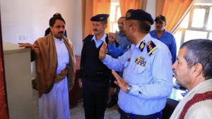IMG_20250406_153438_644 تفقد سير العمل ومستوى الانضباط الوظيفي في إدارة مرور صنعاء