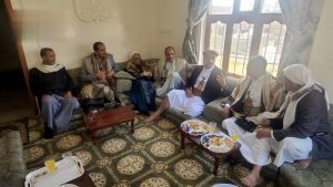 قطينة يطمئن على صحة العلامة القاضي شرف الدين
