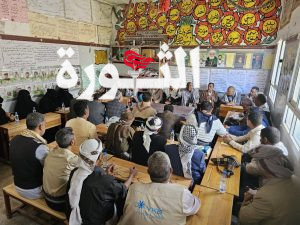 لقاء موسع للتحشيد والدفع للدورات الصيفية في المدارس بمدينة البيضاء