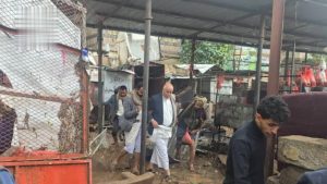 الاطلاع على الأضرار الناجمة عن السيول بمحافظة إب