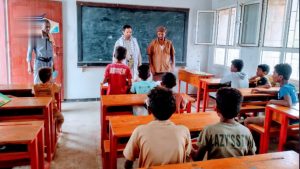 تفقد الدورات الصيفية في مديرية كشر