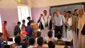 تفقد الأنشطة الصيفية في مركز الشهيد الملصي في المحويت