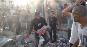 XI0tX 4 شهداء فلسطينيين في قصف صهيوني على حي الشجاعية