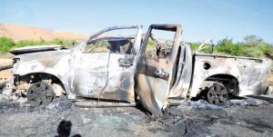 img442 العدوان الأمريكي يستهدف شرق صعدة وشبكة اتصالات في إب