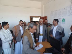 القاضي العمدي يتفقد سير العمل في محكمة الاستئناف وعدد من المحاكم بذمار