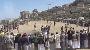أبناء حراز يعلنون النفير العام لمواجهة العدوان الأمريكي