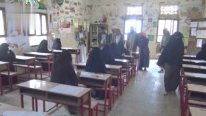 تفقد الدورات الصيفية والاختبارات بمديرية مناخة