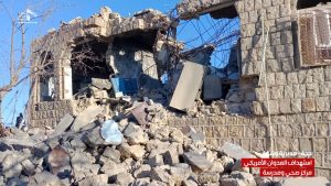 قبائل وشحة بحجة: استهداف العدو الأمريكي للأعيان المدنية والمرافق الصحية جرائم حرب ضد الإنسانية