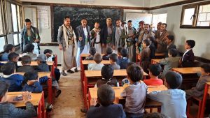 تفقد الدورات الصيفية في مديرية مبين بحجة