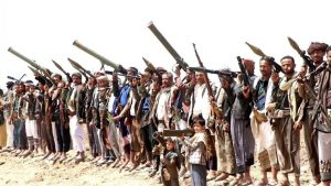 الثورة 15 وقفة قبلية مسلحة لقبائل عنس تؤكد الجاهزية لمواجهة العدوان