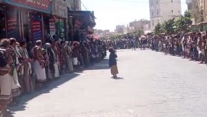 وقفة قبلية في مديرية السوادية بالبيضاء إعلاناً للنفير لمواجهة العدوان الأمريكي البريطاني