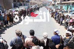 IMG_20250504_153529_824 وقفة مسلحة في مكيراس بالبيضاء إعلاناً لوثيقة الشرف القبلي