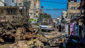 الكيان الصهيوني يواصل هدم ثُلث منازل الفلسطينيين في مخيم جنين
