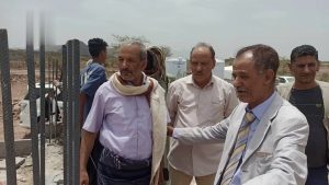 الشغدري يتفقّد مشاريع خدمية في دمت بالضالع