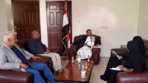 نائب وزير العدل يناقش مع رئيسة اللجنة الوطنية للمرأة أوضاع السجينات