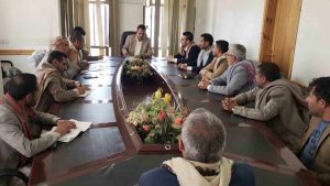 اجتماع بمحافظة صنعاء يناقش أوضاع محطات الكهرباء الخاصة