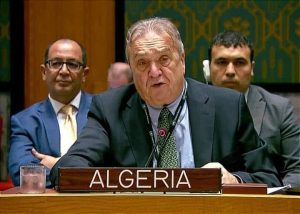 الثورة 5 ممثل الجزائر لدى الأمم المتحدة: العدوان الصهيوني على إيران انتهاك فاضح للميثاق الأممي