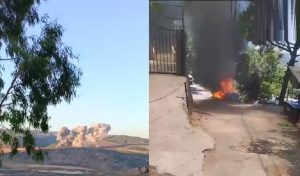 غارات على جنوب لبنان2 عدوان جوي صهيوني غادر على لبنان.. فيديو