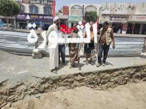 الاطلاع على تنفيذ مشروع الصرف الصحي بمدينة البيضاء