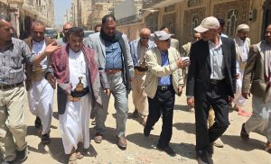بدء تنفيذ مشروعي صرف صحي بمديريتي بني الحارث وشعوب