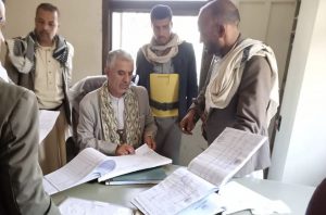 تفقد سير العمل القضائي بمحكمة المخادر في إب