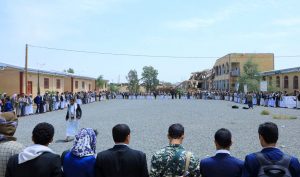 17538817984707 جامعة صعدة تشهد وقفة نصرة لغزة وتأييدا للقوات المسلحة