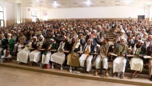 الثورة 222 لقاء للعلماء والخطباء في عمران لمناقشة المستجدات في ظل الجرائم الصهيونية في غزة