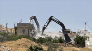 جرافات أمريكا تدعم العدو الصهيوني بجرافات لهدم منازل الفلسطينيين