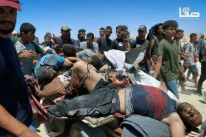 استشهاد 51 من منتظري المساعدات بنيران العدو الصهيوني في غزة