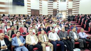 فعالية علمية في جامعة إب بعنوان “منهجيات وتصاميم البحوث الطبية “