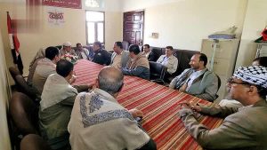 IMG_20250729_160911_570 اجتماع في حجة لمناقشة التنسيق بين السلطات القضائية والمحلية والأمنية