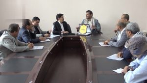 الصعدي يكرم القائم بأعمال مسؤول القطاع التربوي بصعدة السابق