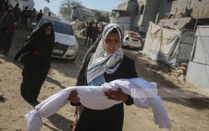 7 شهداء في قصف صهيوني على مدينة غزة