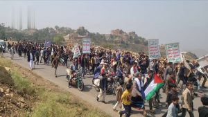 CWFYLYEnCMhyXeOfEH3HH5kzNz4dnnwG مسيرة طلابية بمديرية جبل المحويت تضامناً مع الشعب الفلسطيني