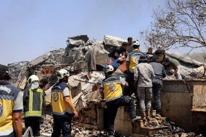 IMG-20250814-WA0007 بينهم 5 مدنيين.. ارتفاع حصيلة قتلى ومصابي انفجارات غربي إدلب إلى 14