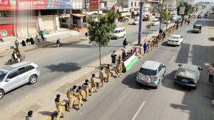 IMG_20250805_223821_823 مسيرات طلابية لمدارس مديريات صنعاء تنديدا بجرائم الإبادة والتجويع في غزة