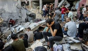 استشهاد 5 فلسطينيين وجرح آخرين بقصف صهيوني على مدينة غزة
