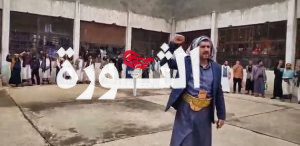 وقفة تضامنية لنزلاء الإصلاحية في رداع مع أبناء فلسطين