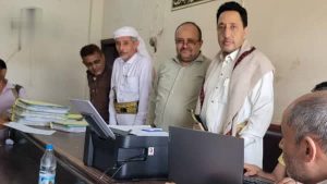 IMG_20250813_204531_590 رئيس محكمة استئناف الحديدة يدشن المنظومة الإلكترونية لقاعات الجلسات بالمحكمة