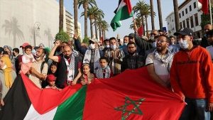 IMG_20250815_204823_464 للجمعة الـ89… آلاف المغاربة يتظاهرون دعما لغزة ورفضا للتجويع