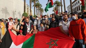 آلاف المغاربة يطالبون بوقف التجويع الإسرائيلي في غزة
