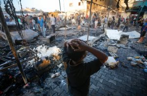 IMG_20250824_170116_965 استشهاد 10 فلسطينيين بينهم طفلان بقصف صهيوني في خان يونس ومدينة غزة