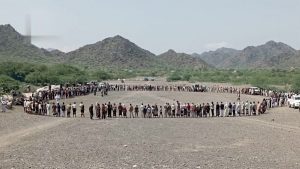 IMG_20250824_225402_730 وقفة حاشدة لطلاب مدارس جبل راس بالحديدة نصرةً للشعب الفلسطيني