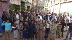IMG_٢٠٢٥٠٨٠٨_١٥٥٧٢٤ وقفات حاشدة في محافظة صنعاء تضامناً مع غزة وتأكيداً على الثبات