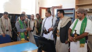 IMG_٢٠٢٥٠٨١٣_١٩١٦٥٠ تدشين مشروع أتمتة الأعمال الإدارية والخدمات في فرع هيئة الأراضي بذمار
