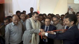 وكيل محافظة عمران يفتتح المعرض السنوي لطلاب الجرافيك في كلية المجتمع