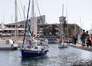 d2Kna3h6N9f3CYPaUjeLOkNHifyzkZh3 انطلاق “أسطول الصمود العالمي” من برشلونة بمشاركة 20 سفينة لكسر حصار غزة