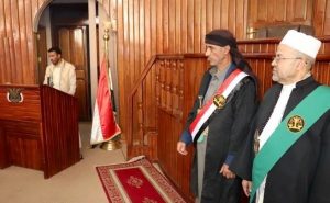 الثورة 00 145 من أعضاء النيابة يؤدون اليمين القانونية أمام رئيس مجلس القضاء والنائب العام